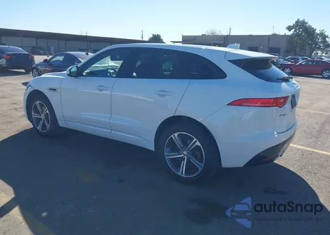2017 Jaguar F-Pace S из США, поврежденный, VIN SADCM2BV2HA076836